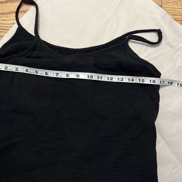 XIRENA 100% COTTON‎ BLACK BLOUSE SIZE S - Picture 3 of 6